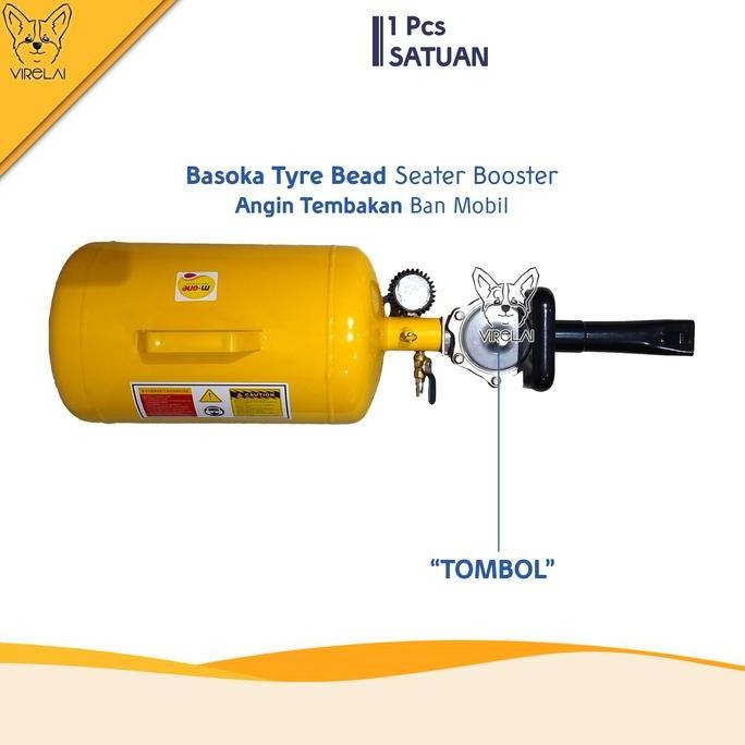 Basoka bazooka Tyre bead seater booster Angin Ban Mobil