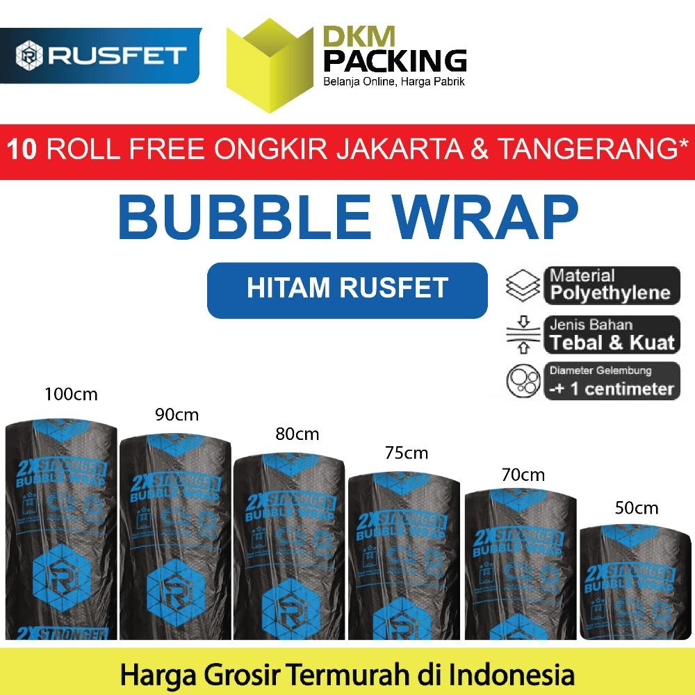 

JH8 Plastik Bubble Wrap DKM PLUS 50 Meter Bubblewrap TERMURAH SE INDONESIA