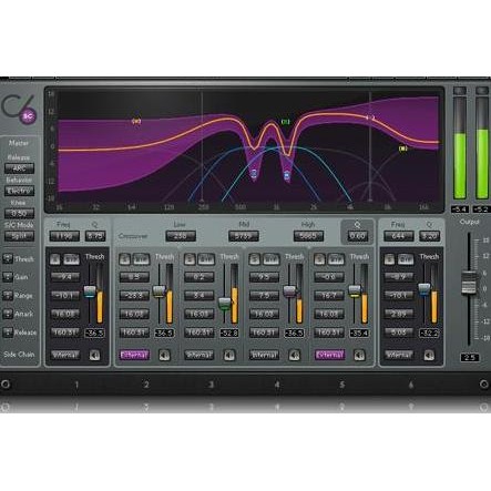 Waves Plugin C6 Multiband Compressor Co