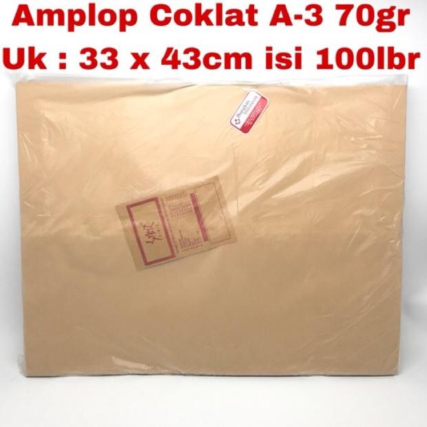 

JH8 Amplop Coklat A3 / Amplop Coklat Besar