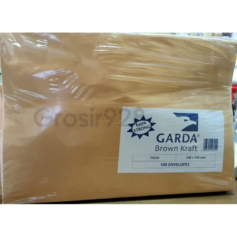 

JH8 Amplop Coklat / Envelope Brown Garda F4 / Folio