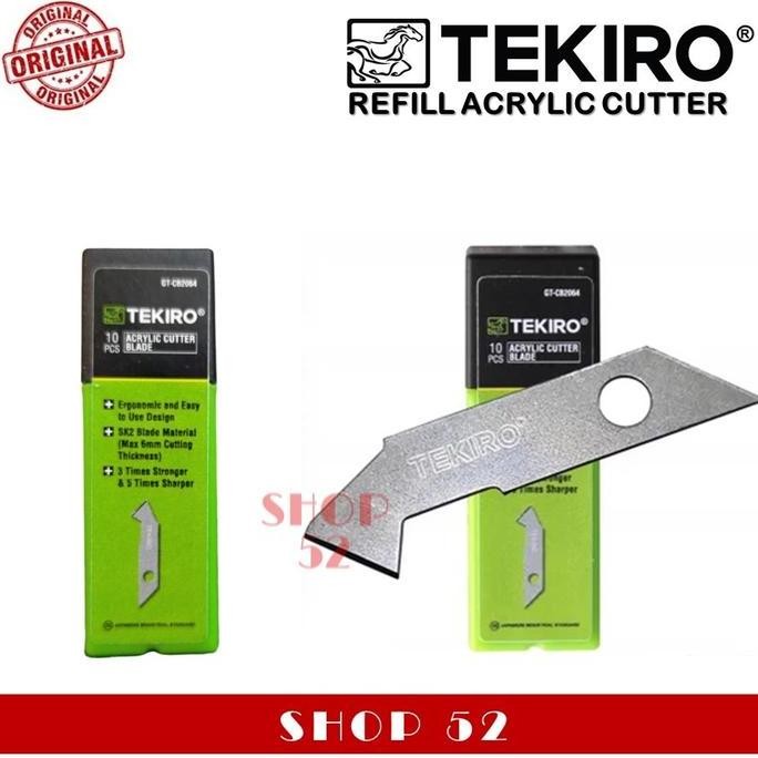 

ready !!! TEKIRO Pisau Cutter Acrylic dan Refill Cutter Acrylic Pemotong Akrilik