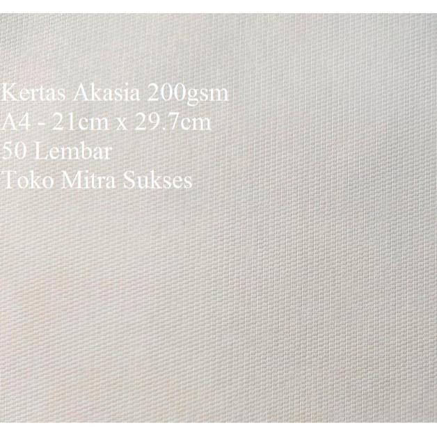 

JH8 50 Lembar Kertas Akasia 200gsm A4
