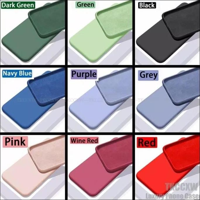 OPPO A96 SOFT CASE MICROFIBER SUEDE SILICONE BACK COVER