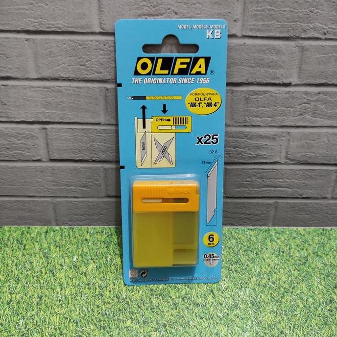 

ready !!! Refill Pisau Cutter Olfa KB Spare Blades JAPAN For AK-1 & AK-4
