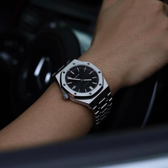 new  Seiko AP Royal Oak Mod Blue