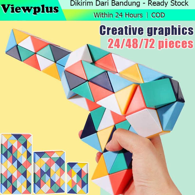 Rubik Snake Diansheng - Rubik Ular Jumbo - Rubik Ular 24/48/72