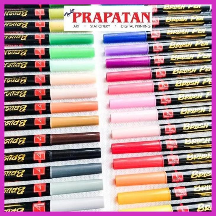 

( SEKOLAH / LUKIS ) SALE SNOWMAN BRUSH PEN BM-1 / SPIDOL KALIGRAFI PART 2 (SENI / MENGGAMBAR / ART / KERAJINAN ) GOOD QUALITY
