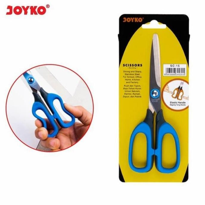 

ready !!! gunting gagang karet anti pecah joyko SC15