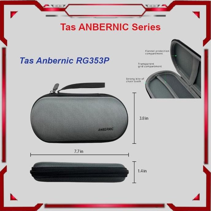 ANBERNIC Protective Storage Case Tas ANBERNIC Series RG35XX RG505 RG353V RG405M RG405V murah