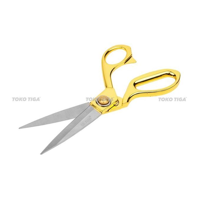 

ready !!! Gunting Emas K36 / Gunting Bahan Kain Tailoring Scissors 8 Inch DeXian