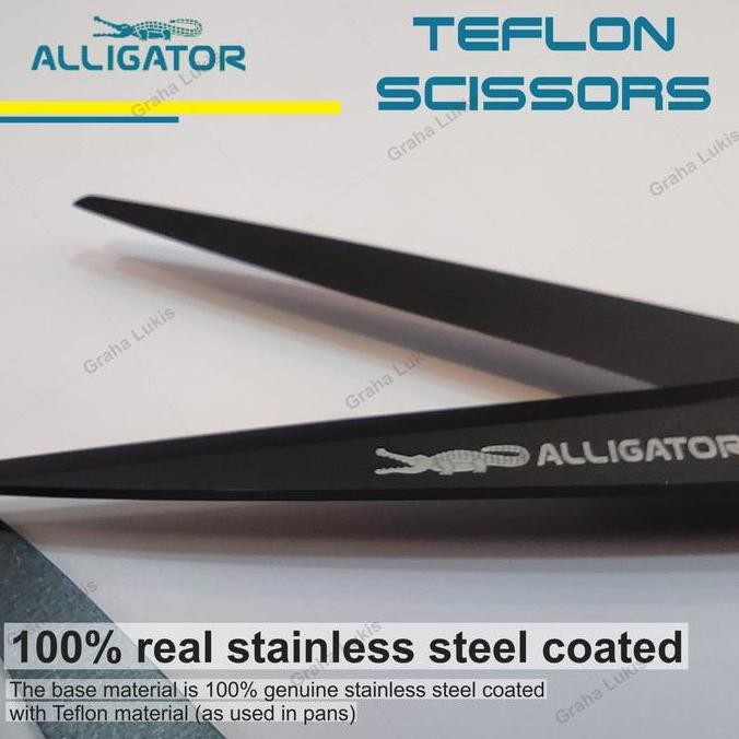 

ready !!! Gunting Alligator / Teflon Scissors
