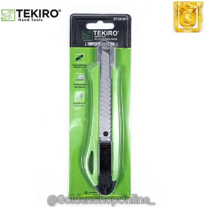 

ready !!! Pisau Cutter Besar 18mm-1 Tekiro