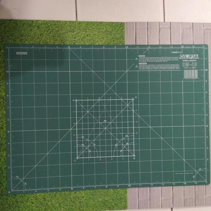 

ready !!! Alas Potong Cutter CM-A3 (43cm x 30cm x 2mm) OLFA Cutting Mat Japan