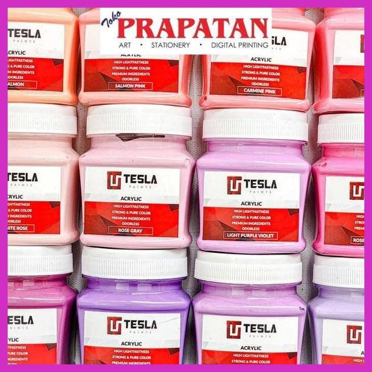 

( SEKOLAH / LUKIS ) READY CAT AKRILIK TESLA 125ML | TESLA ACRYLIC PART 2 (SENI / MENGGAMBAR / ART / KERAJINAN ) SIAP KIRIM