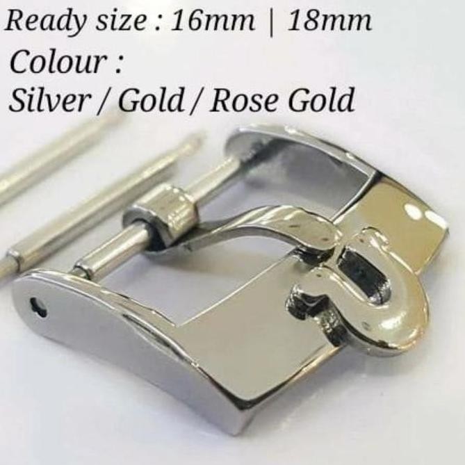 new  Buckle Jam Omega Pengait Jam Logo Swiss