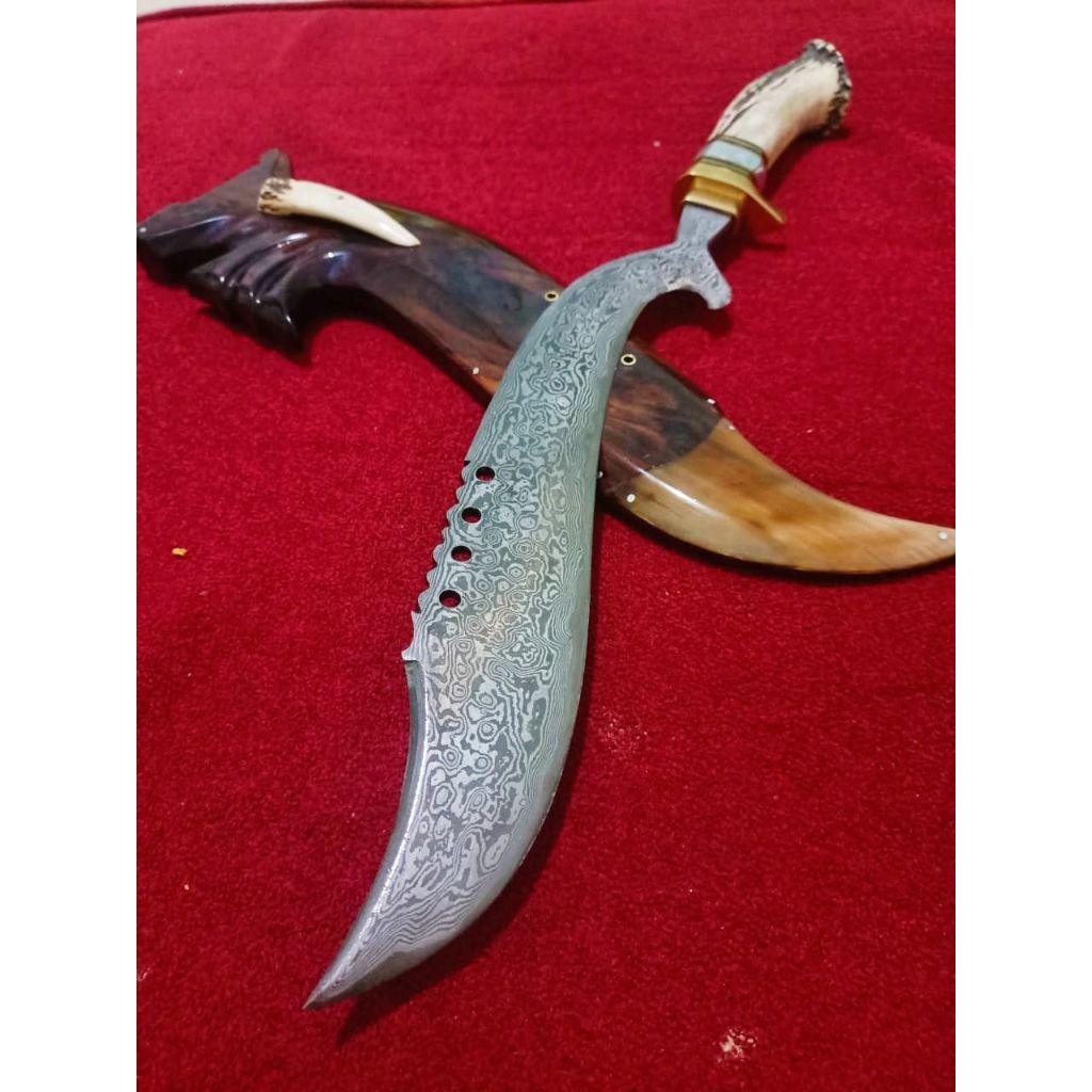 kujang pam0r damaskus asli