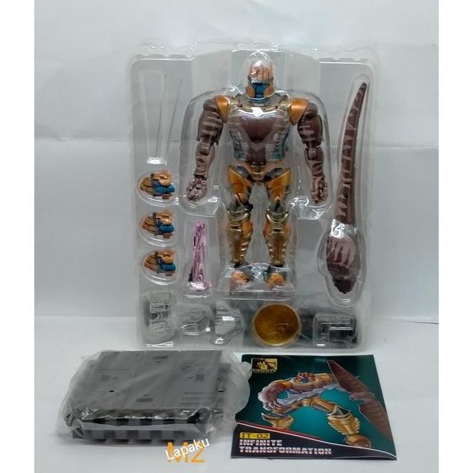 Infinite Transformation IT-02 MP41 Dinobot Beast Wars Transformers lapaku72