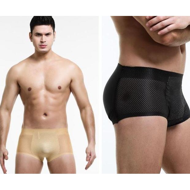 Celana Dalam Pria Cowok Busa Bentuk Pantat Tepos- Jala Sirkulasi Sejuk
