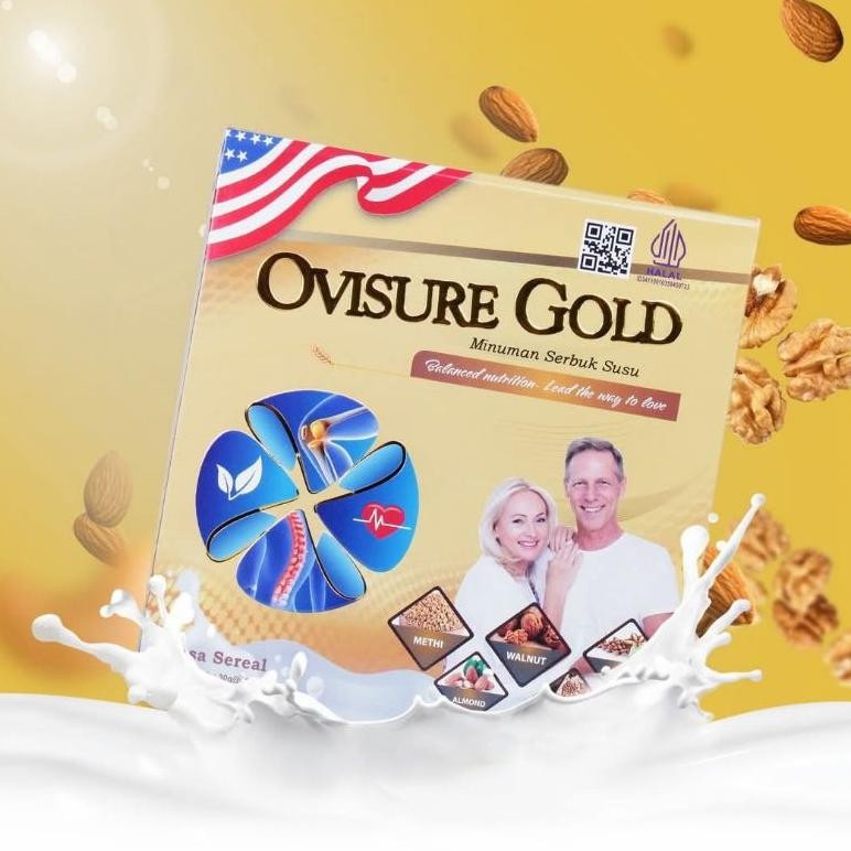 

OVISURE KEMASAN TERBARU TH 2025 - OVISURE GOLD USA SUSU UNTUK TULANG DAN SENDI 100 IMPORT USA