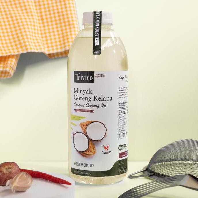 

Trivico | Minyak Goreng Kelapa 1 Liter | Minyak Masak 1000 ml EA