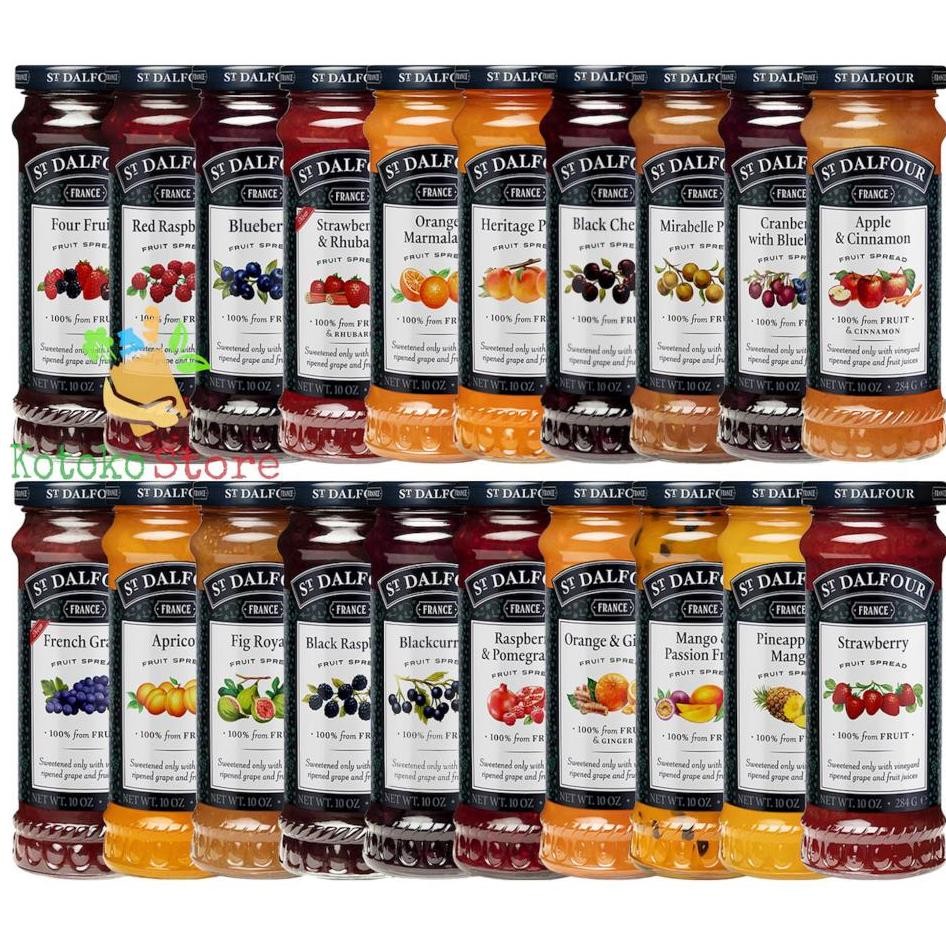 

St. Dalfour All Varian / Selai St Dalfour Strawberry Jam 284gr