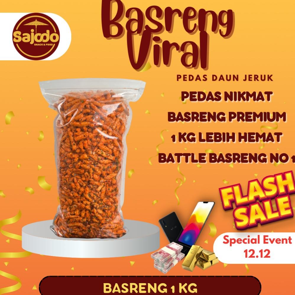 

Hot Sale TW39 [FLASH SALE] Basreng Pedas Daun Jeruk Sajodo Snack - 1kg Hemat Viral