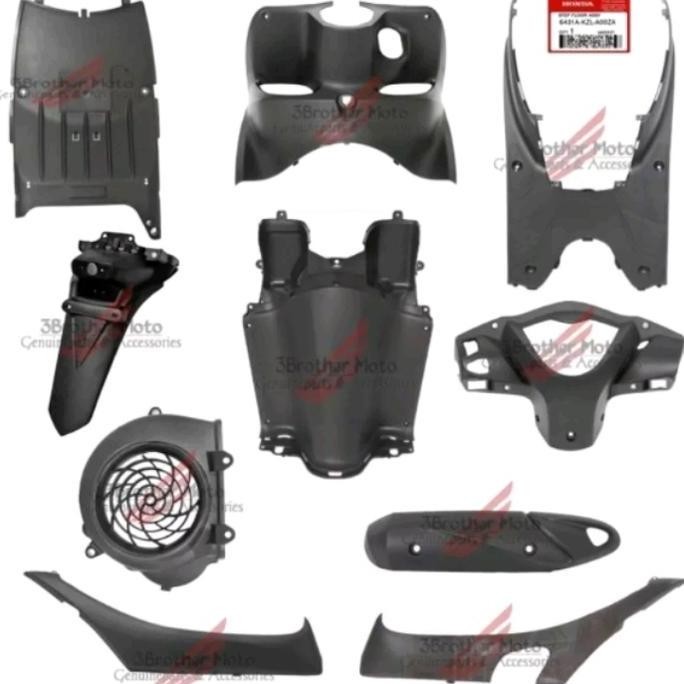 * Paket Cover Body Kasar Honda Spacy Karbu Dan Fi Original Ahm *