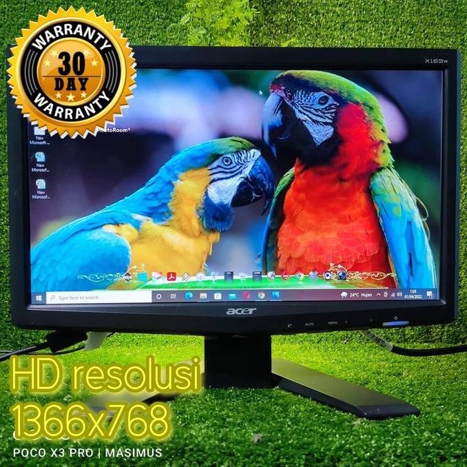 MONITOR KOMPUTER PC ACER LCD 16"