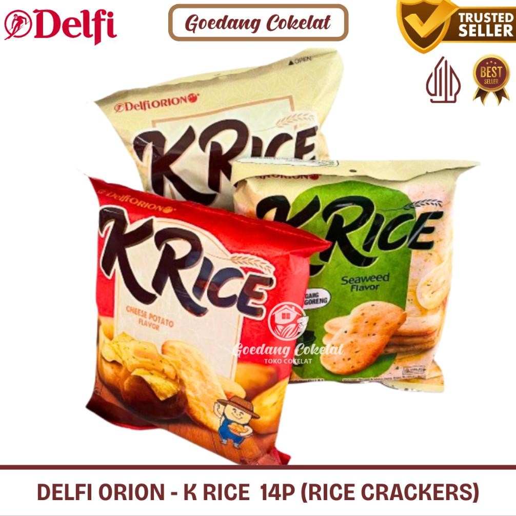 

Delfiorion Delfi Orion ORice O Rice Orice K-Rice KRice Crackers Krekers Beras Sweet Seaweed Potato Cheese 151.2gr
