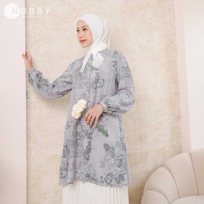 Nobby Ranum Tunik Atasan Wanita Terbaru Bahan Woolpeach Ultimate