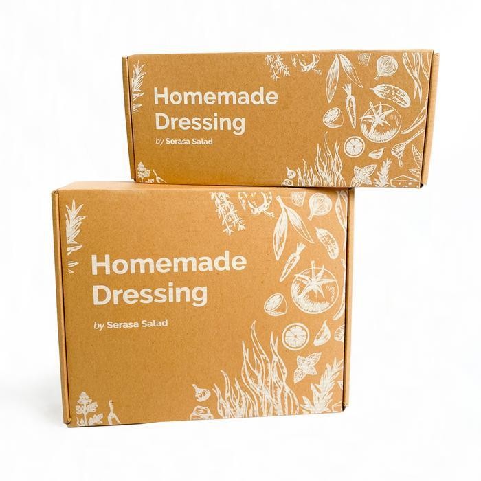 

[Full Set 10 Pcs] Homemade Dressing Sampler By Serasa Salad Original Dan Terpercaya
