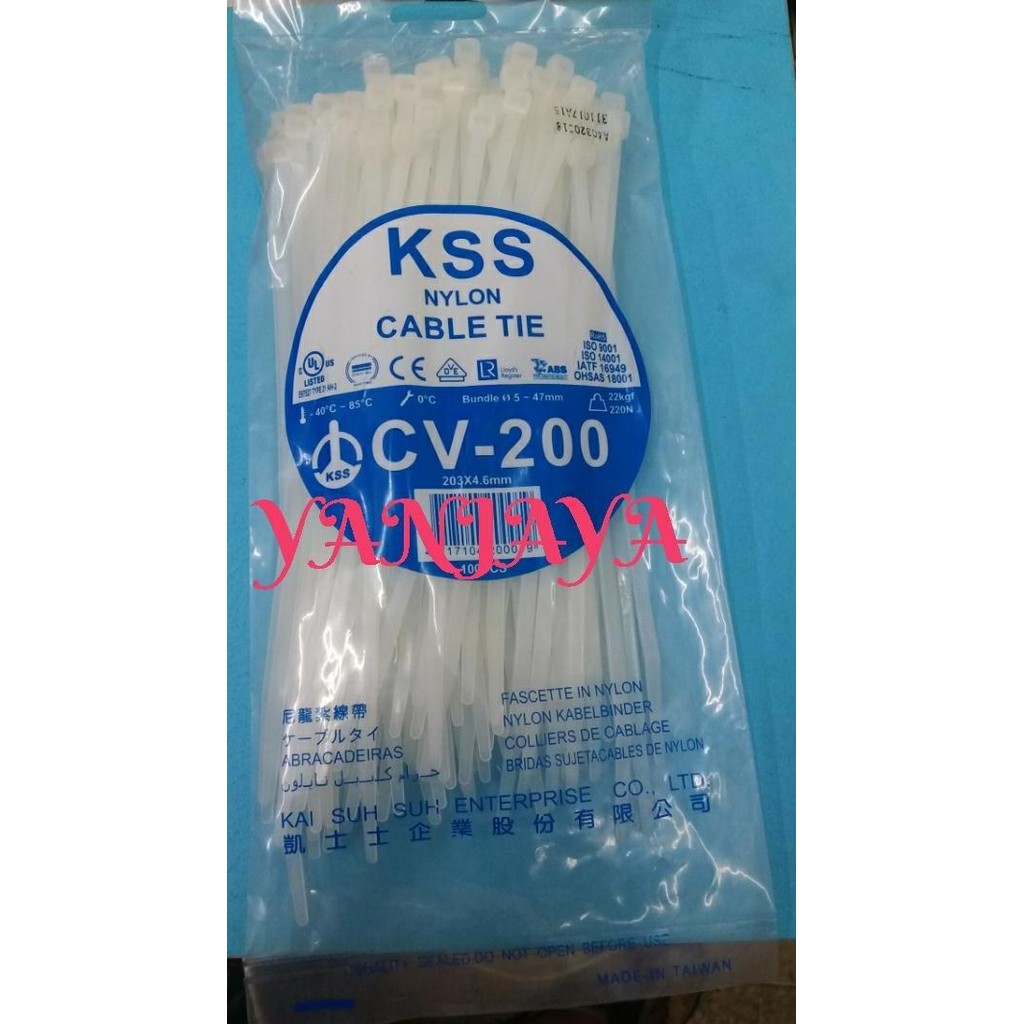 

kabel ties KSS CV200 200X4.6/cable tie KSS CV 200