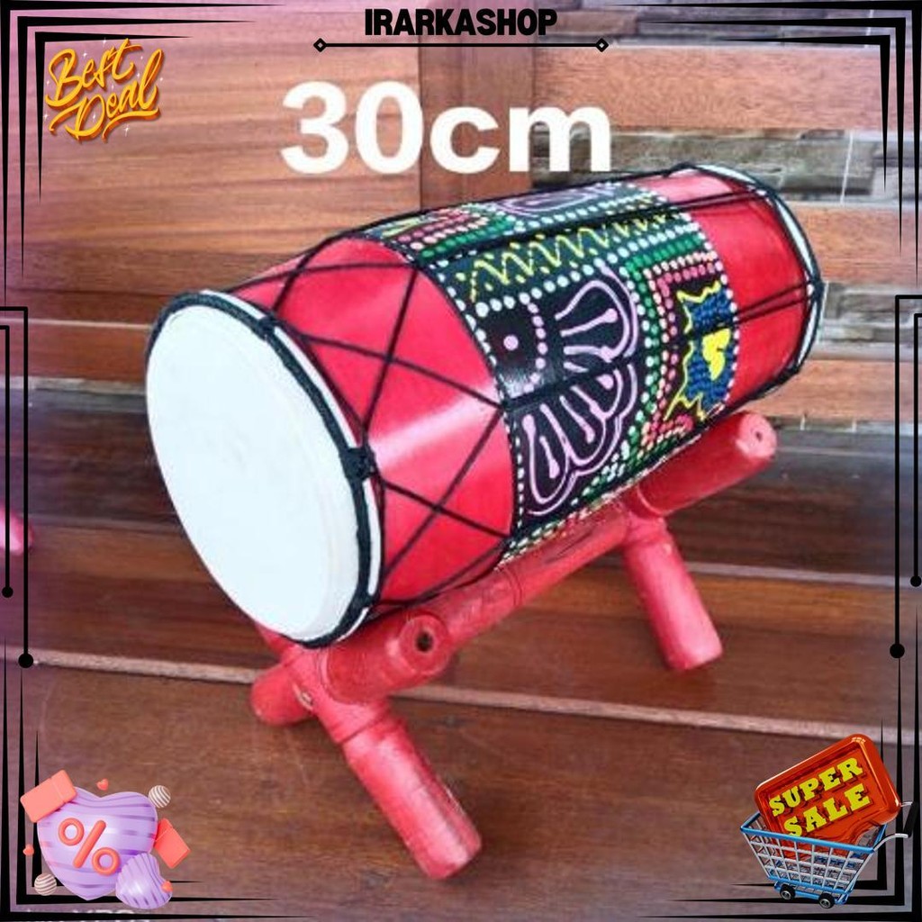Termurah Alat Musik Tradisional Gamelan Kendang Jawa Batik Jaranan Kuda Lumping