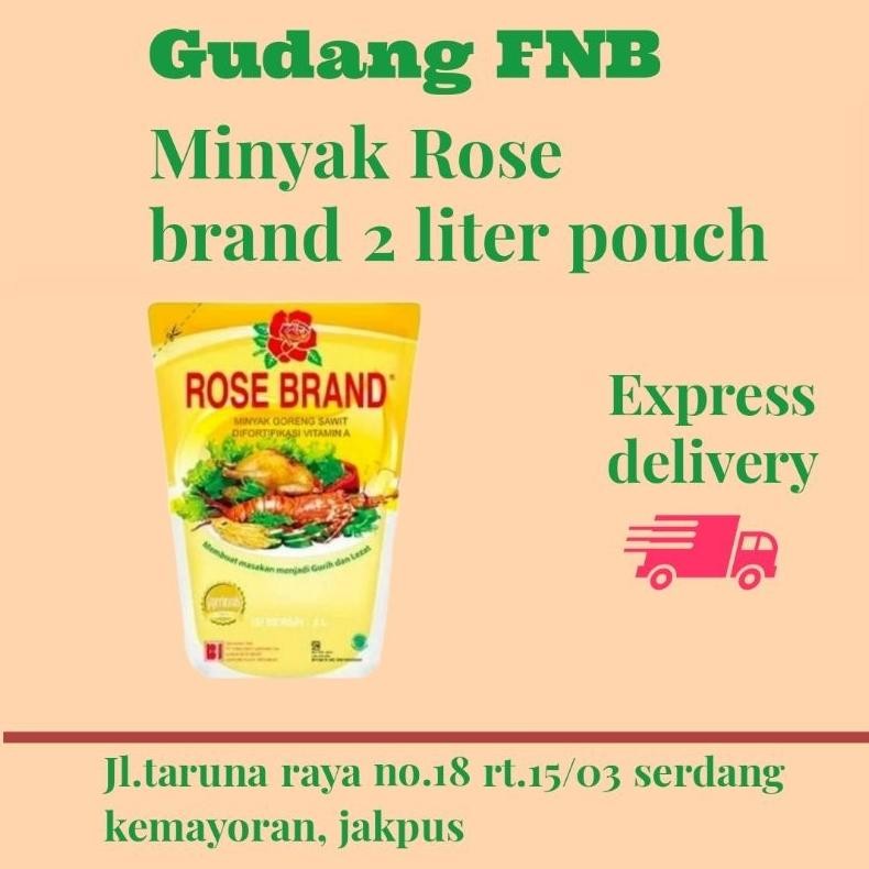 

Minyak Goreng ROSE Brand 2 Liter Pouch