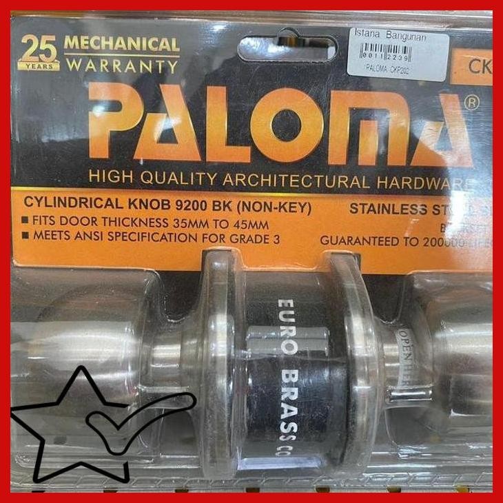 [ISB] PALOMA CKP 202 KUNCI BULAT KAMAR MANDI CKP202 KUNCI PINTU KAMAR MANDI