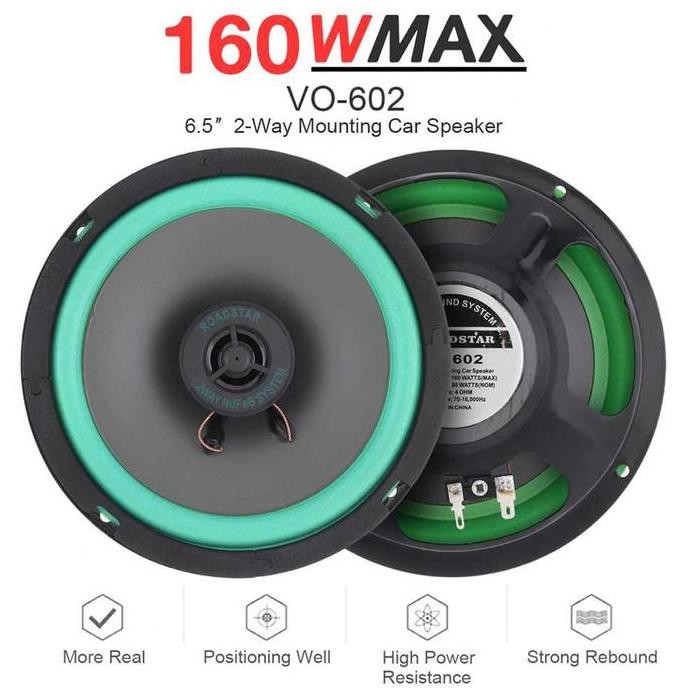 Speaker Pintu Mobil 6 Inch Subwoofer Suara HiFi