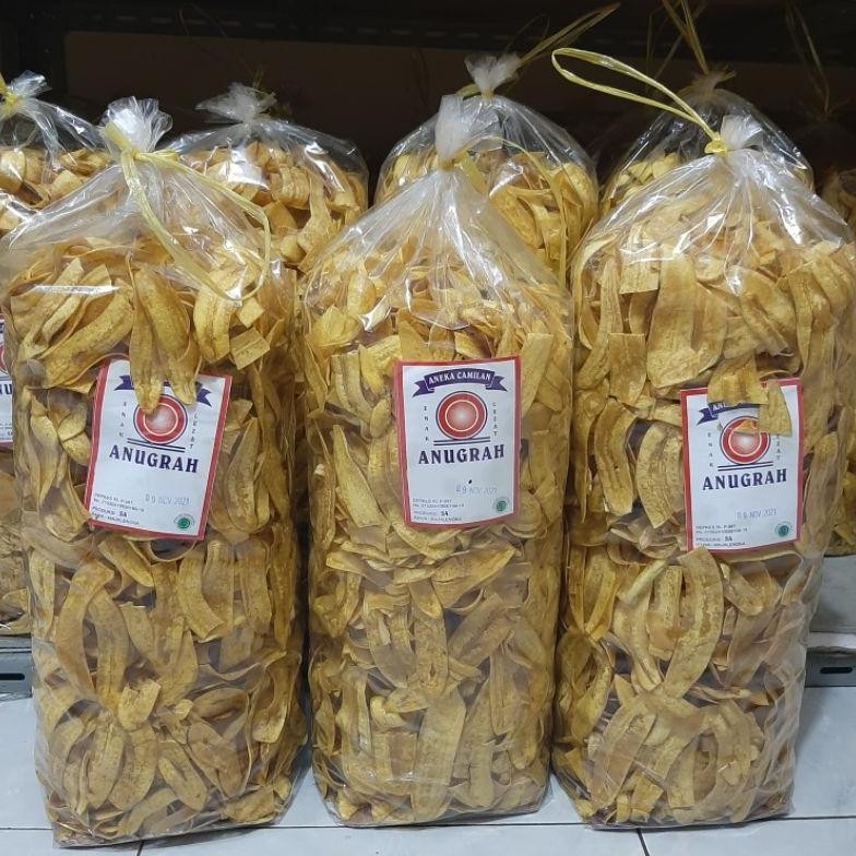 

Keripik Pisang Asin Gurih 1Kg