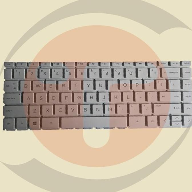 Keyboard Hp 14Z-Fq 14S-Fq 14S-Fq0012Na 14S-Fq0014Na 14S-Fq0015Na Silve New Stok