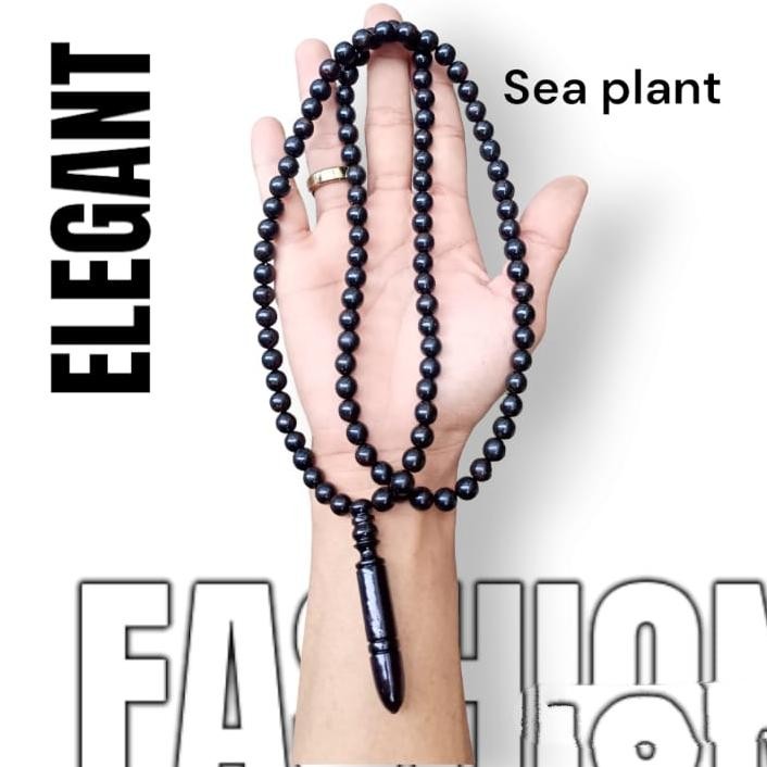 KALUNG AKAR BAHAR HITAM KOMBINASI LEONTIN AKAR BAHAR MURAH