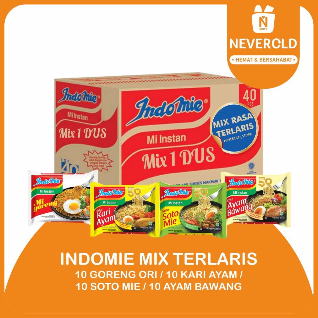 

Indomie 1 Dus - Mix Terlaris