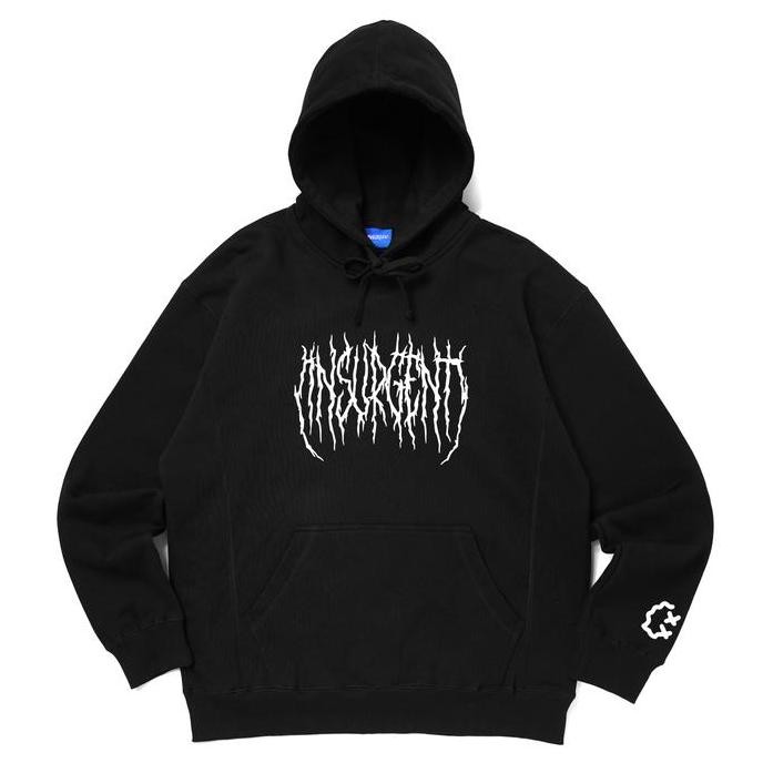 Insurgent Club - Roots Hoodie Black Sablon Tebal Co