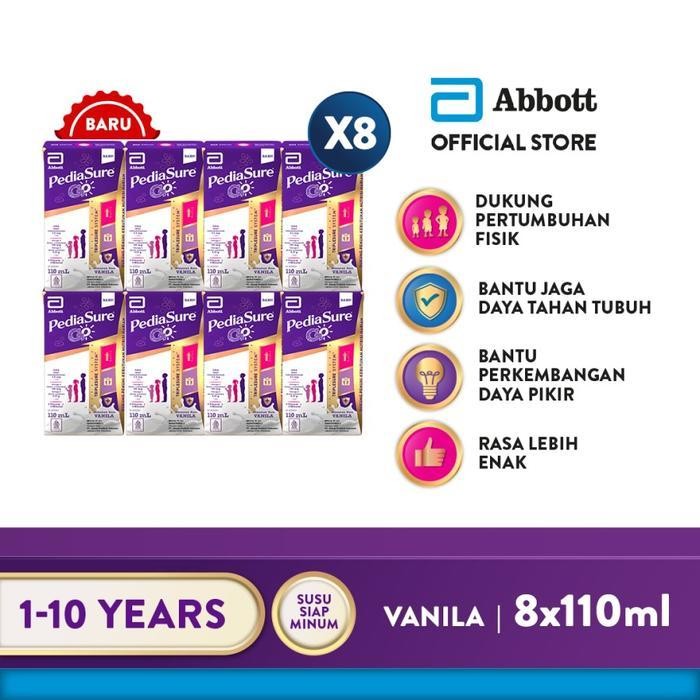

Mb Pediasure Go Vanila / Cokelat Formula Susu Uht 110 Ml