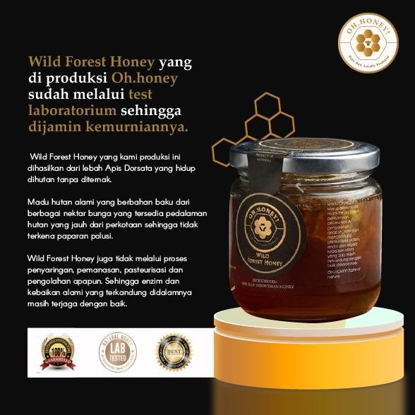 

gq-68 aw-96 Wild Forest Honey for Immune Booster Oh,Honey - Madu Hutan Asli 100% Murni Tanpa Campuran Hemat Hemat