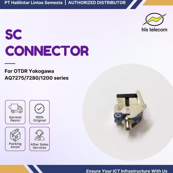Sc Connector Otdr Yokogawa Aq7275/7280/1200 Series New Stok