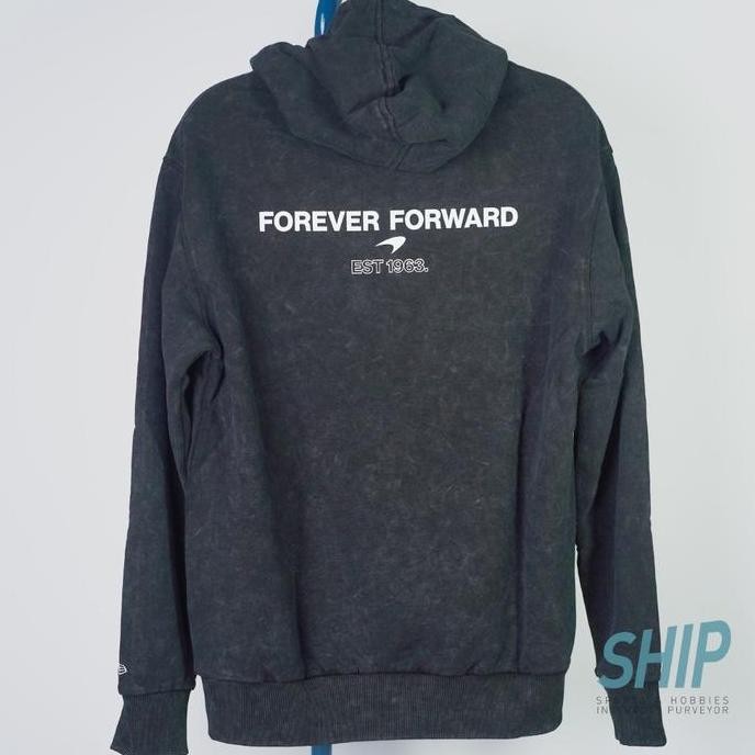 Hoodie Mclaren Wordmark Black 2024 Washed Pack New Era Formula 1 F1 New Baru Lando Norris Oscar Pias