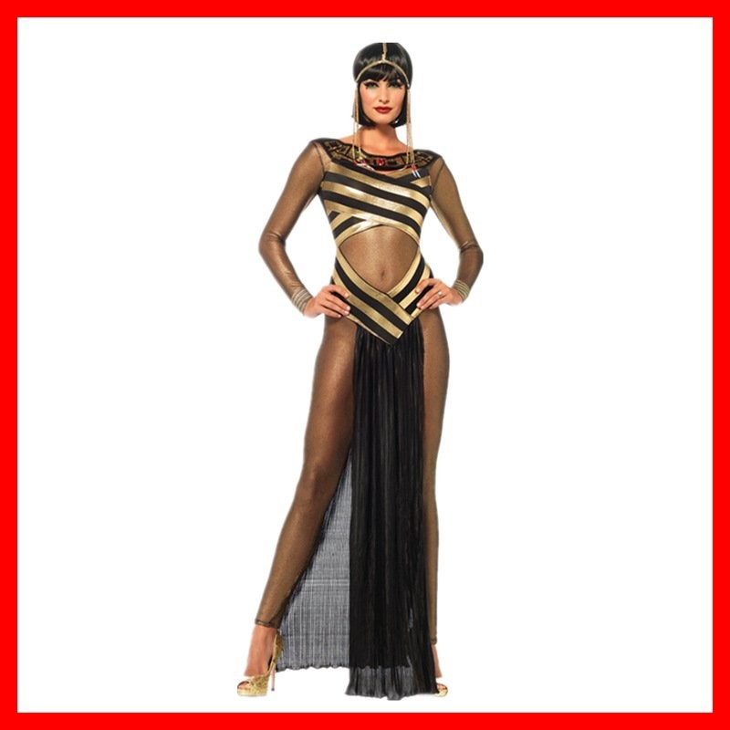 Halloween Cosplay Costume Cleopatra Arabian Princess Cosplay Indian Costume Plus Size