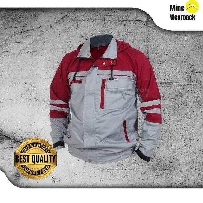 SAFETY HOODIE SCOTLHT WEACK SERAGAM KERJA PROYEK ENGINEER TAMBANG