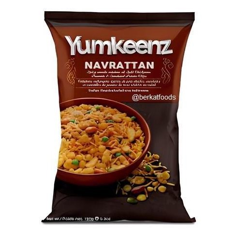 

siap kirim] Navrattan Mix Yumkeenz / Crunchy Spicy Mixture / Cemilan Navratan India Haldirams
