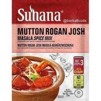 

;&;&;&;&] Mutton Rogan Josh Masala Spice Mix Suhana / Bumbu Masak Instan Kashmiri Lamb Kambing Halal